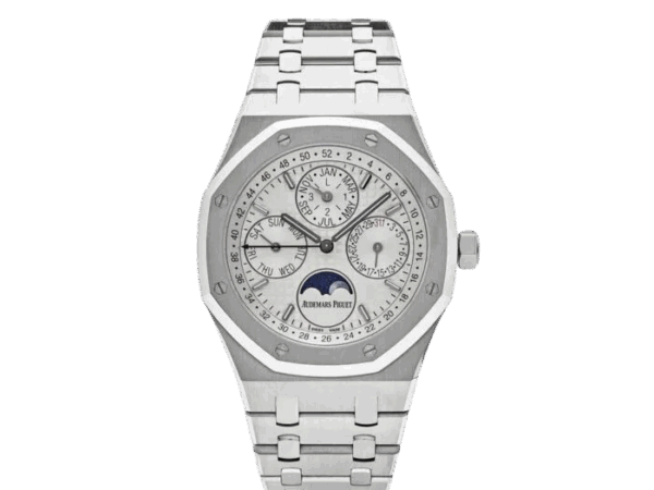 AP Royal Oak Perpetual Calendar 26574ST.OO.1220ST.01 Steel White Dial