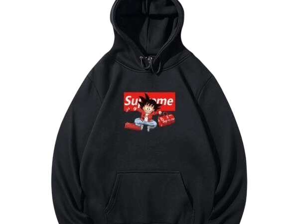 FELPA SUPREME GOKU BLACK THRASHER GRAPHIC SP017