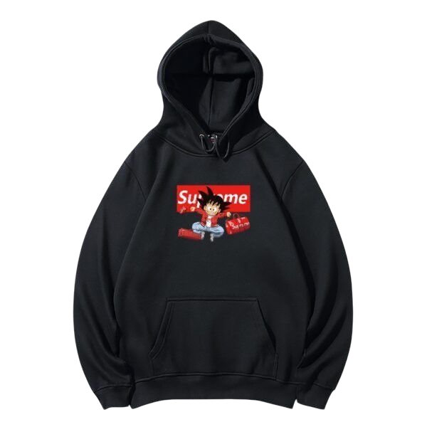 FELPA SUPREME GOKU BLACK THRASHER GRAPHIC SP017