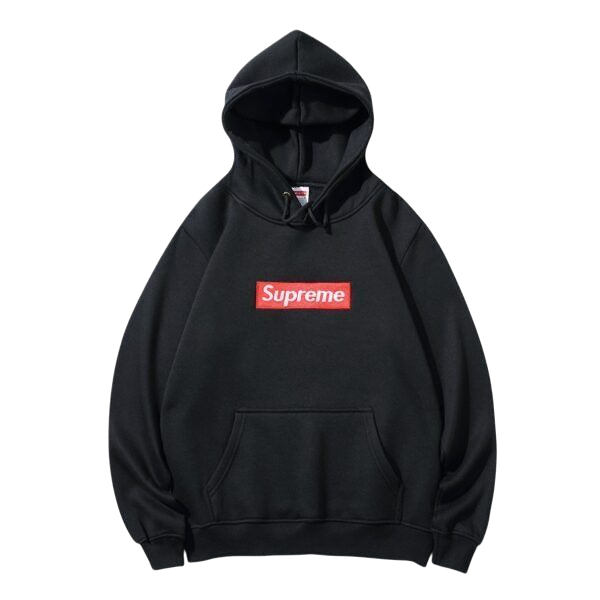 FELPA SUPREME BOX LOGO BLACK