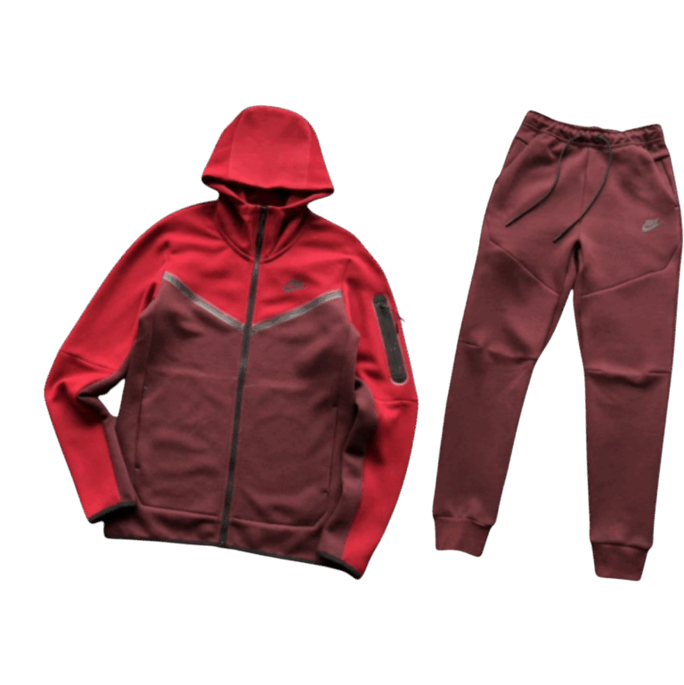 TECH FLEECE - RED/BORDEAUX