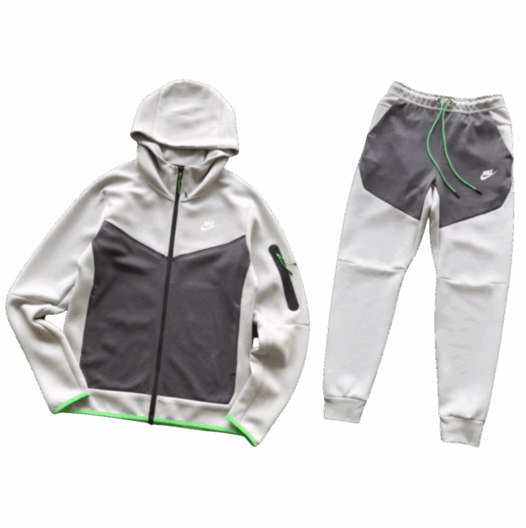 TECH FLEECE - WHITE/GREY