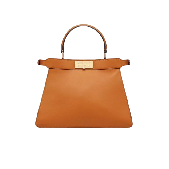 BORSA PEEKABOO ISEEU MEDIUM IN PELLE DI VITELLO MARRONE