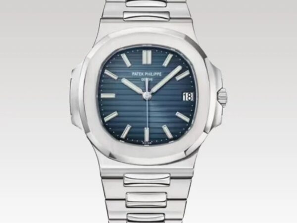 PP Nautilus Steel Blue Dial