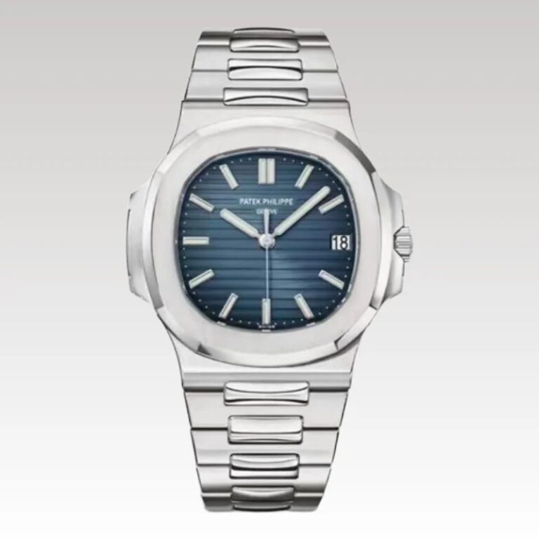 PP Nautilus Steel Blue Dial