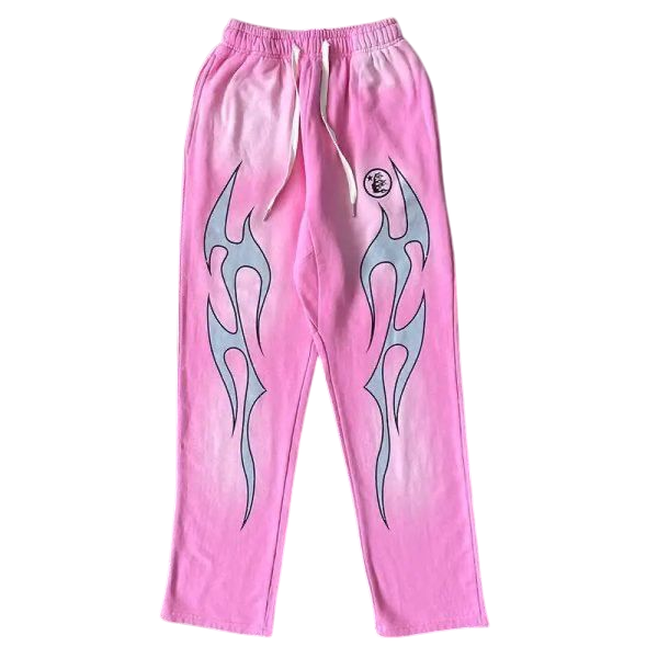 PANTS - HLSTR Flame Sweatpants Pink/Silver