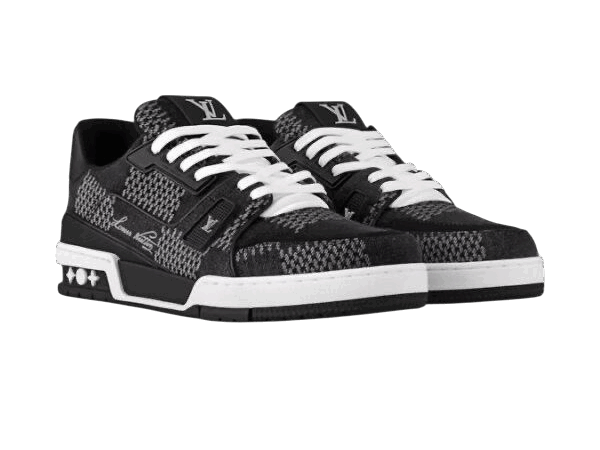 TRAINER PLAID BLACK WHITE