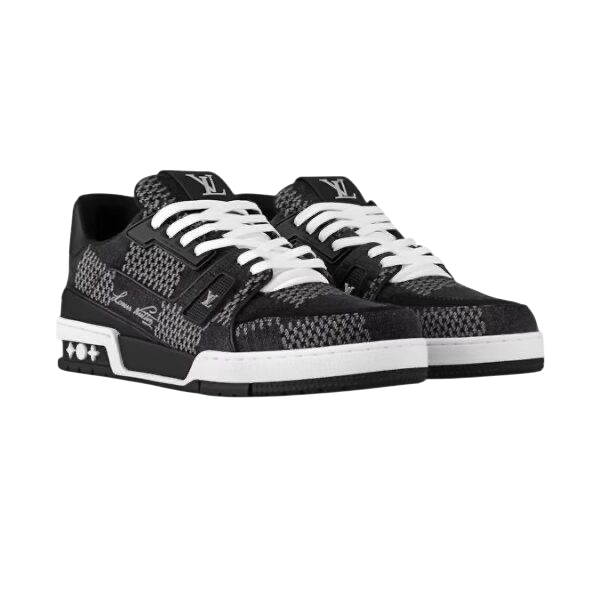 TRAINER PLAID BLACK WHITE