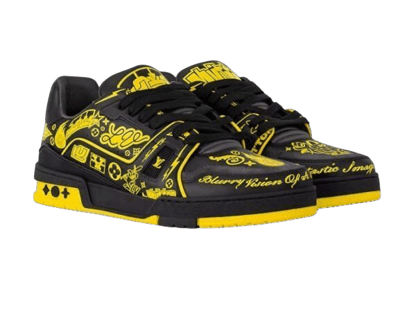 TRAINER LV BLACK/YELLOW