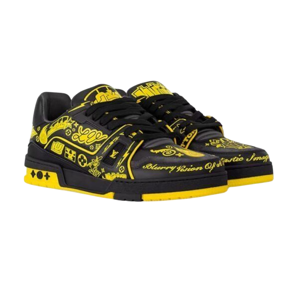 TRAINER LV BLACK/YELLOW