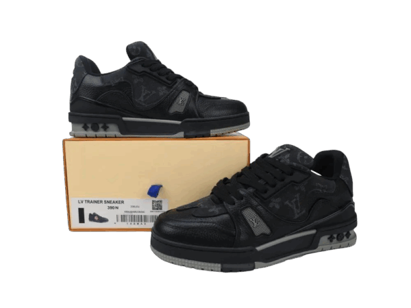 TRAINER LV NIGO BLACK DENIM