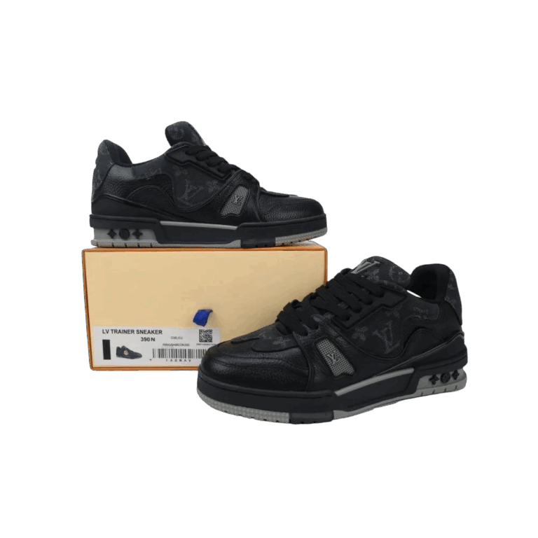 TRAINER LV NIGO BLACK DENIM