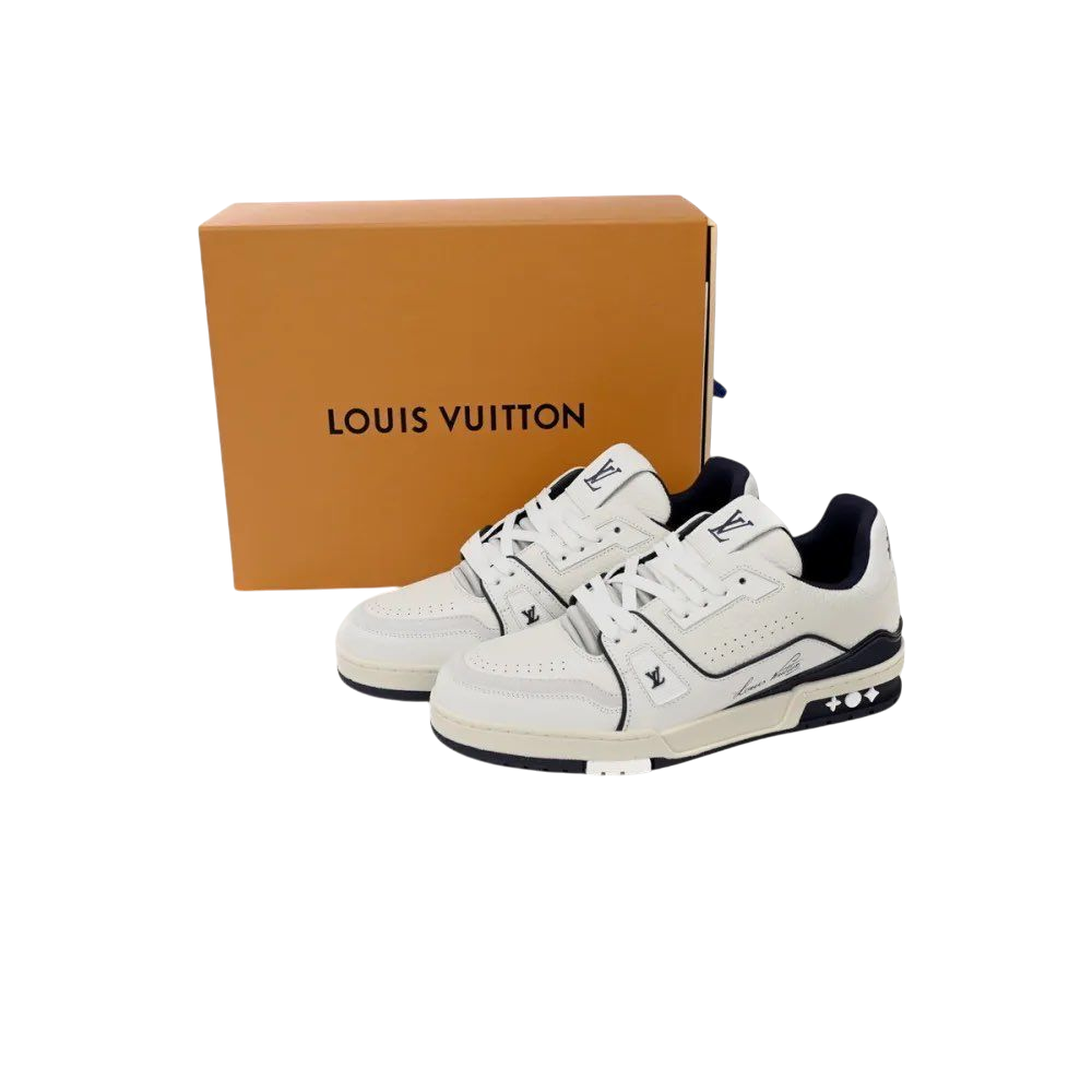 TRAINER LV BLUE DARK DLUE LYCHEE PATTERN