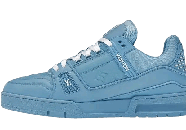 TRAINER BLUE EMBOSSED