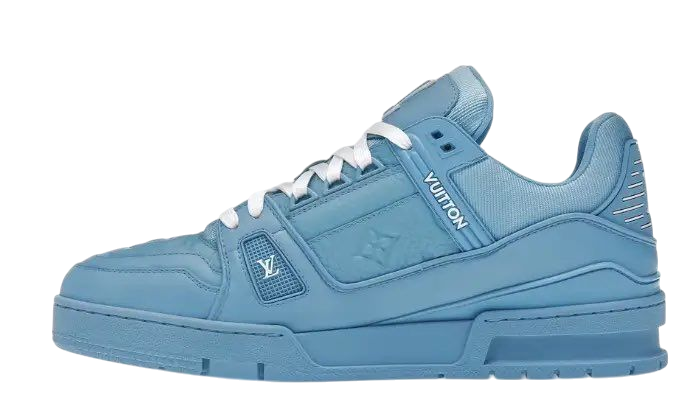 TRAINER BLUE EMBOSSED