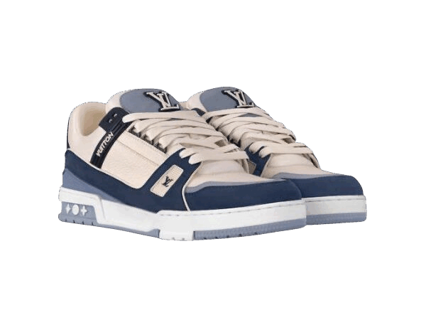 TRAINER NAVY BEIGE MESH