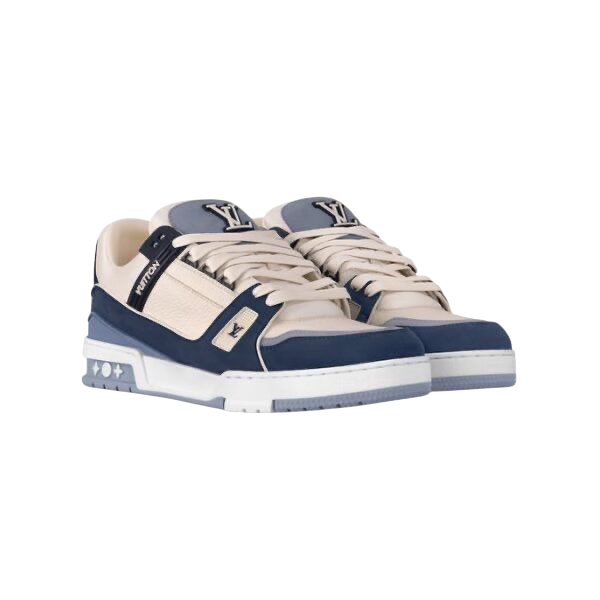 TRAINER NAVY BEIGE MESH