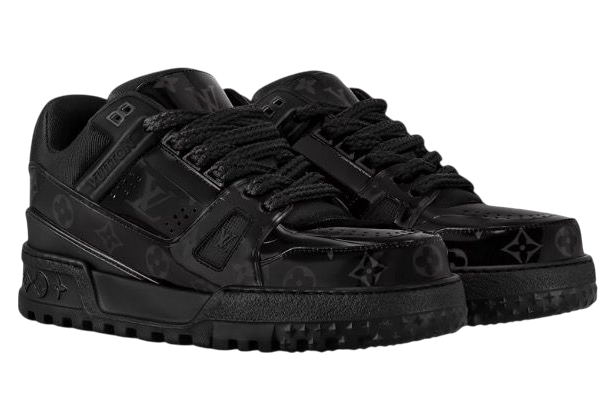 TRAINER LV MONOGRAM BLACK MAXI