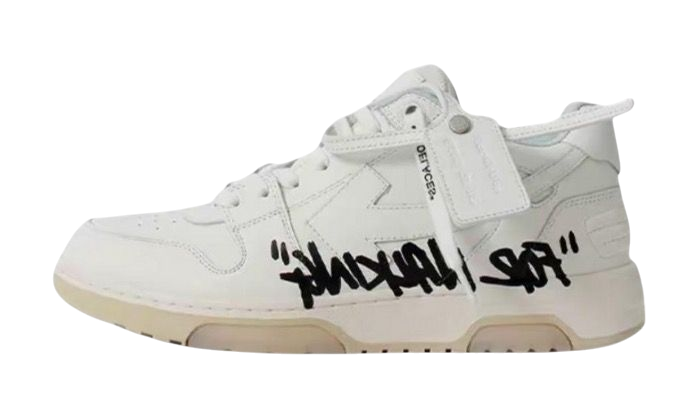 OFF-WHITE OUT OF OFFICE GRIGIO CAMOSCO