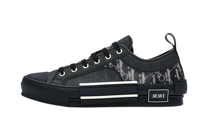 DIOR B23 OBLIQUE TOPCANVAS BLACK