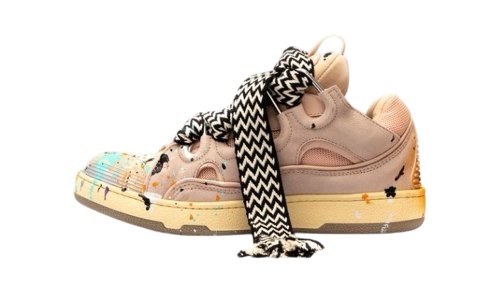 Lanvin Curb rosa con macchie