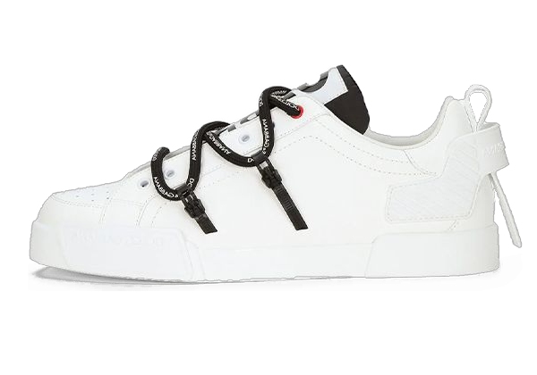 SCARPE - DG WHITE PORTOFINO CALFSKIN