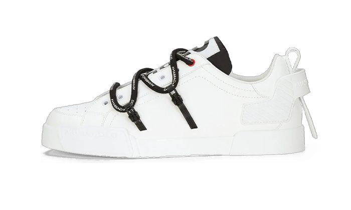 SCARPE - DG WHITE PORTOFINO CALFSKIN