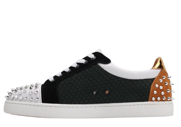 LOUBOUTIN - LOUIS ORLATO BLACK WITH GOLDEN