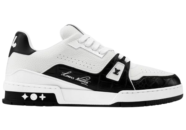 TRAINER LV NERE/WHITE