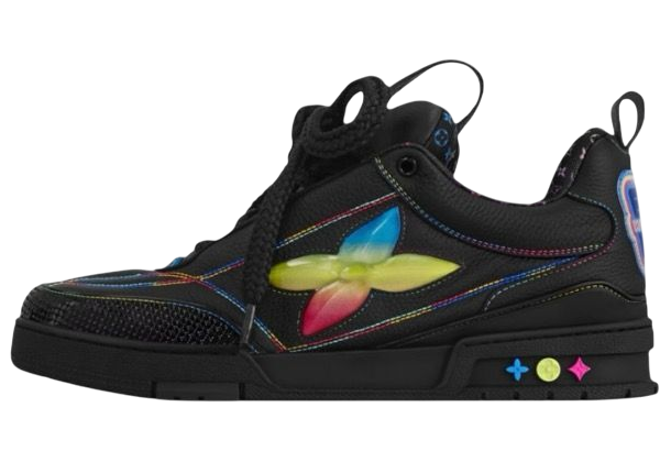 LV SKATE BLACK MULTICOLOR