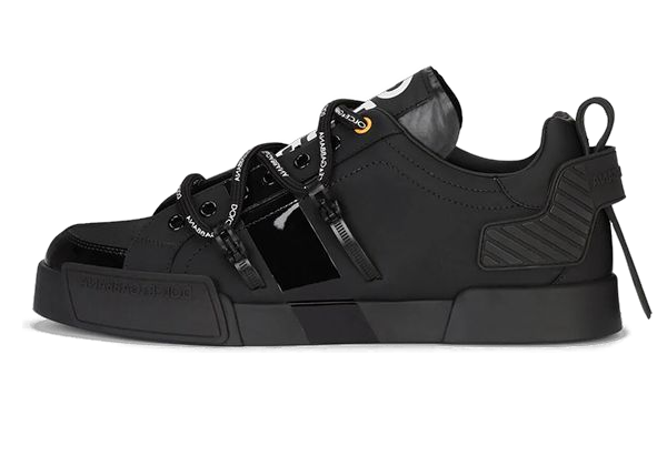 SCARPE - DG BLACK PORTOFINO STRINGHE