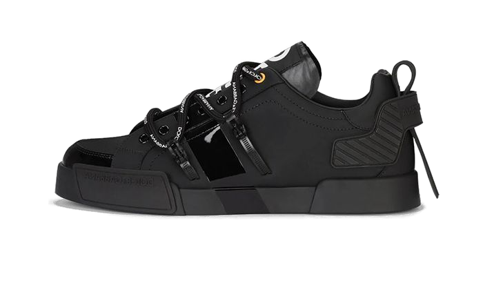 SCARPE - DG BLACK PORTOFINO STRINGHE