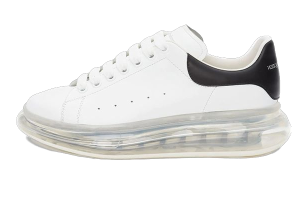ALEXANDER MCQUEEN CLEAR SOLE BLACK