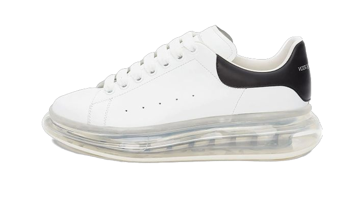 ALEXANDER MCQUEEN CLEAR SOLE BLACK