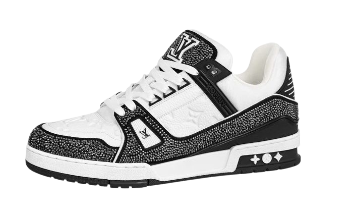 TRAINER LV BIANCHE SWAROVSKY