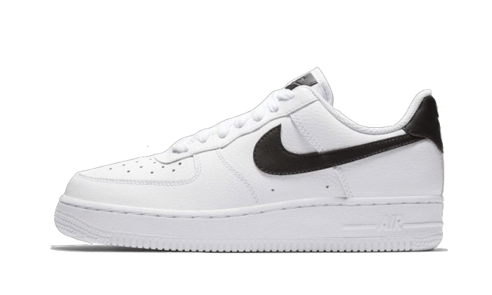 AF1 WHITE BLACK PEBBLED