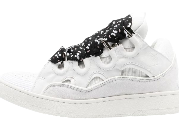 Lanvin Curb White Black