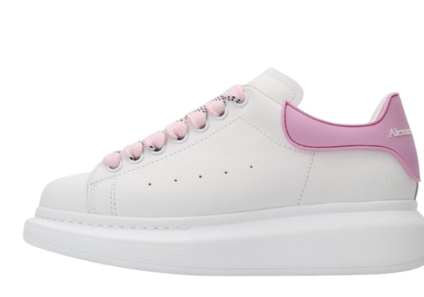 ALEXANDER MCQUEEN WHITE PINK TAIL