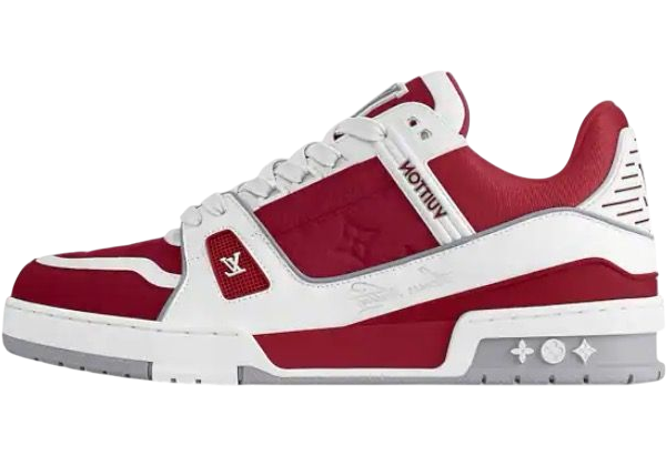 TRAINER LV MONOGRAM ROSSA/BIANCA