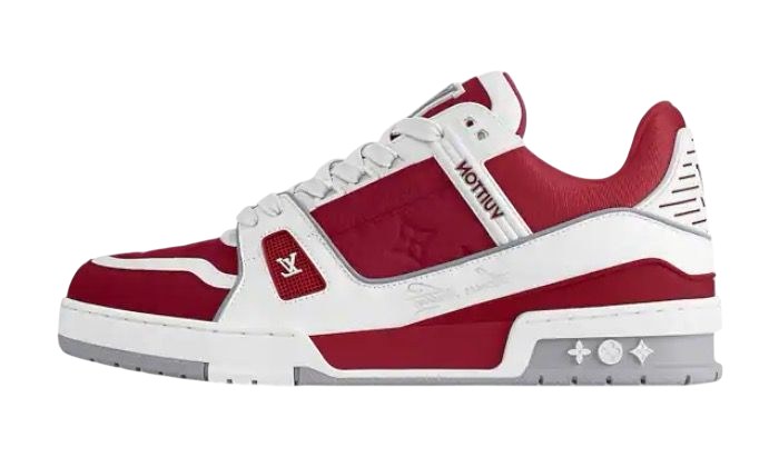 TRAINER LV MONOGRAM ROSSA/BIANCA