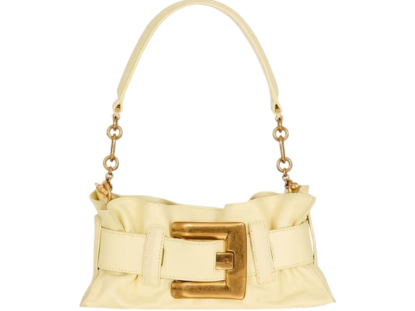 BORSA - BALMAIN MINI ANTHEM GIALLO CHIARO