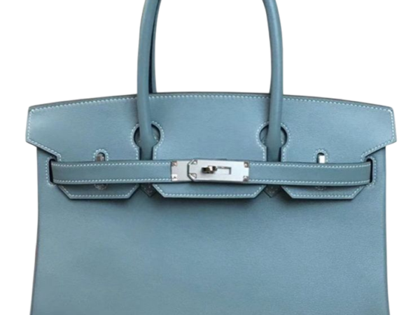 BIRKIN - HERMES 30 EPSOM BLU