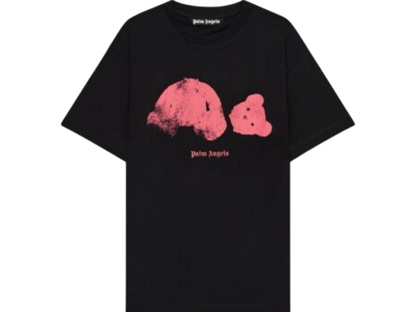 T-SHIRT - PALM ANGELS BROKEN BEAR SPRAY