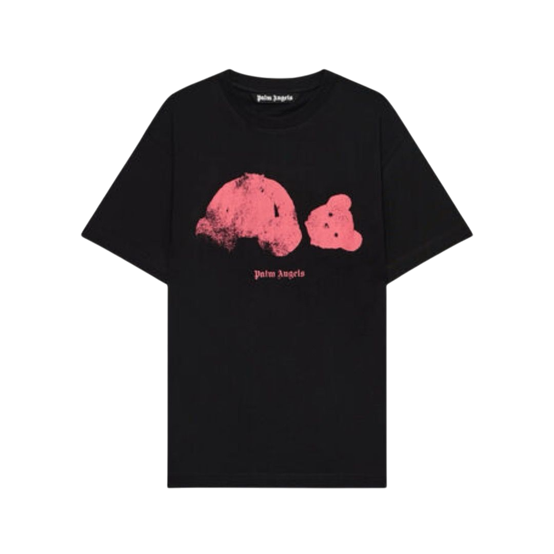 T-SHIRT - PALM ANGELS BROKEN BEAR SPRAY