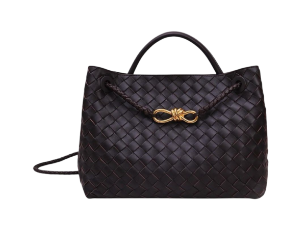 BORSA - BOTTEGA VENTA NAPPA INTRECCIATA MEDIO SPALLA