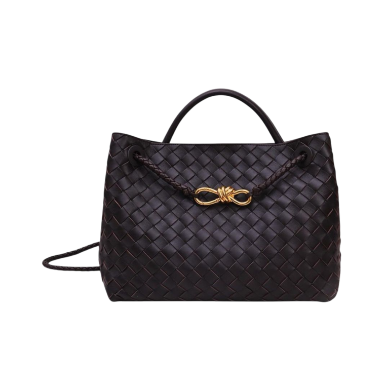 BORSA - BOTTEGA VENTA NAPPA INTRECCIATA MEDIO SPALLA