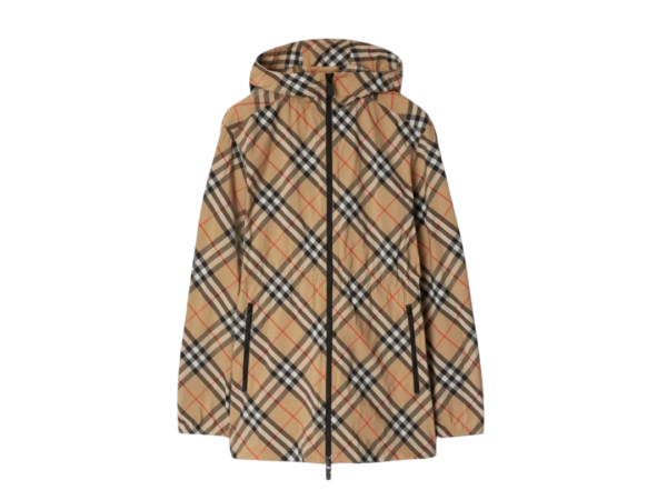 JACKET BURBERRY NYLON BROWN