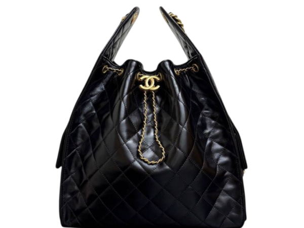 BORSA - CHANEL GRANDE 40 COLOR ORO NERO