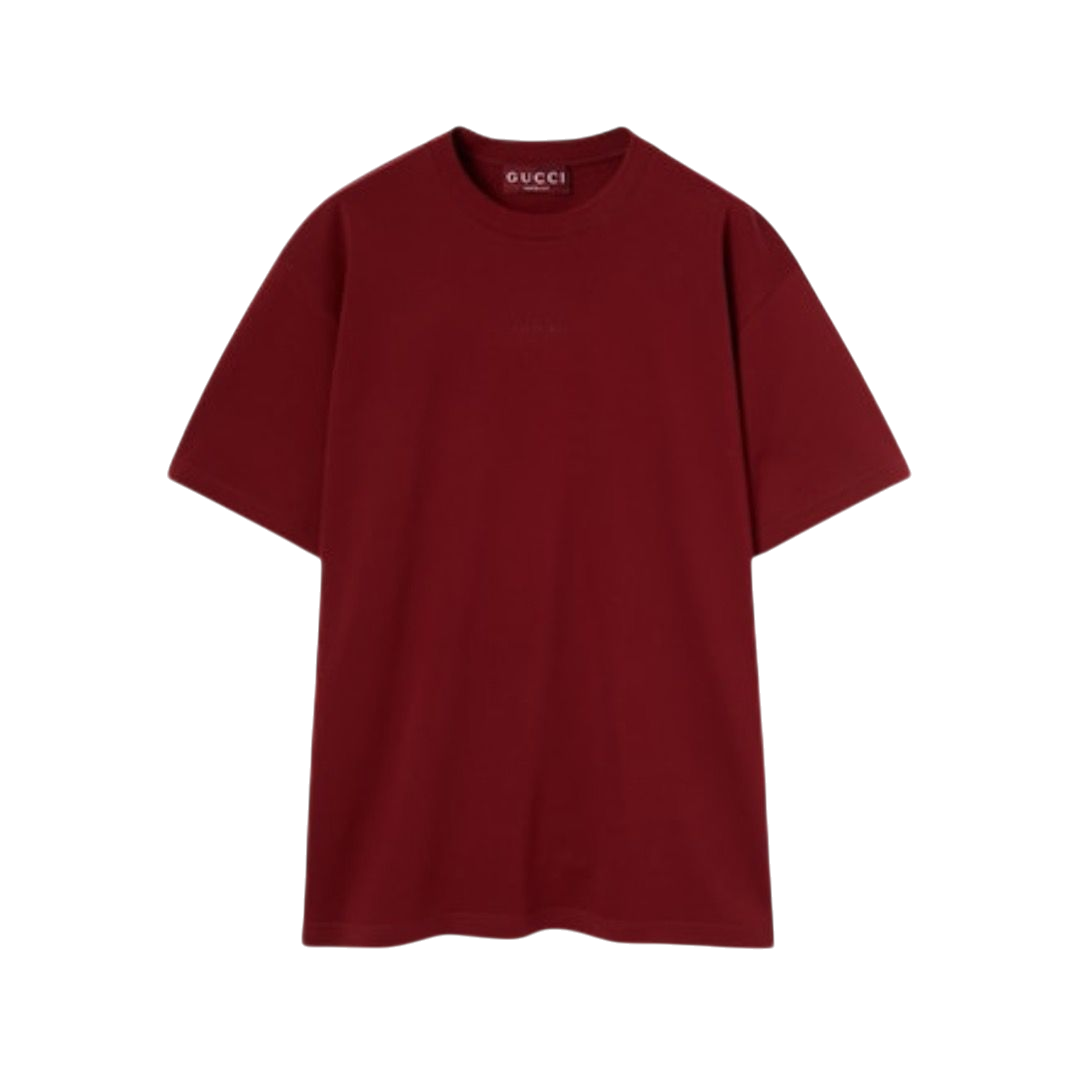 T-SHIRT - GUCCI IN JERSEY DI COTONE CON LOGO STAMPATO