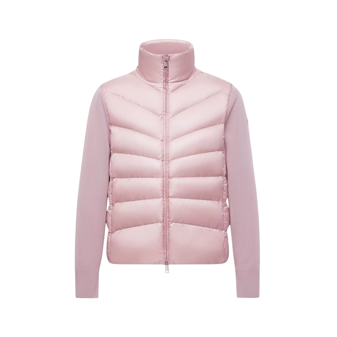 CARDIGAN - MONCLER IMBOTTITO IN LANA
